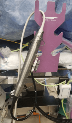 TEE Probe MacGyver Setups — field photo 2