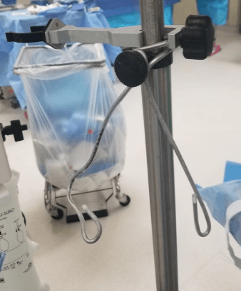 TEE Probe MacGyver Setups — field photo 4